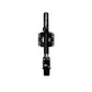 Powerwinch Select Series Jack - 1200lb, Bolt-On, Single Wheel, Carbon Black