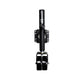 Powerwinch Select Series Jack - 1500lb, Weld-On, Double Wheel, Carbon Black