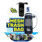 Star brite Mesh Trash Bag w/Locking Suction Cup & Litter Guard Cinch Tie - 5 Gallons