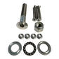Sea Swivel Replacement Mount Hardware Kit w/5" Main Bolt, Nut, Bearing, & 4-Bolt Package of Mounting Hardware