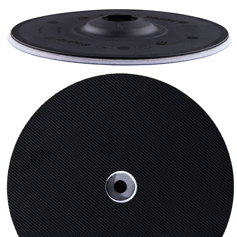 RUPES PrecisionPro Backing Plate 150mm/6" Velcro M8 Bolt & Shroud Lubricant