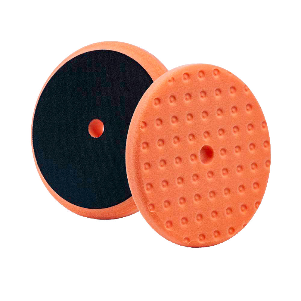 Lake Country Orange Light Cutting Pad with CCS Technology 8" x 1 1/4"