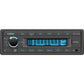 VDO 12V Radio w/FM RDS Tuner MP3/WMA/USB/Bluetooth - Blue Illumination