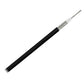 Pacer RG58AU Coax Cable Stranded TV Cond TV Braid - Black Jacket - 200'