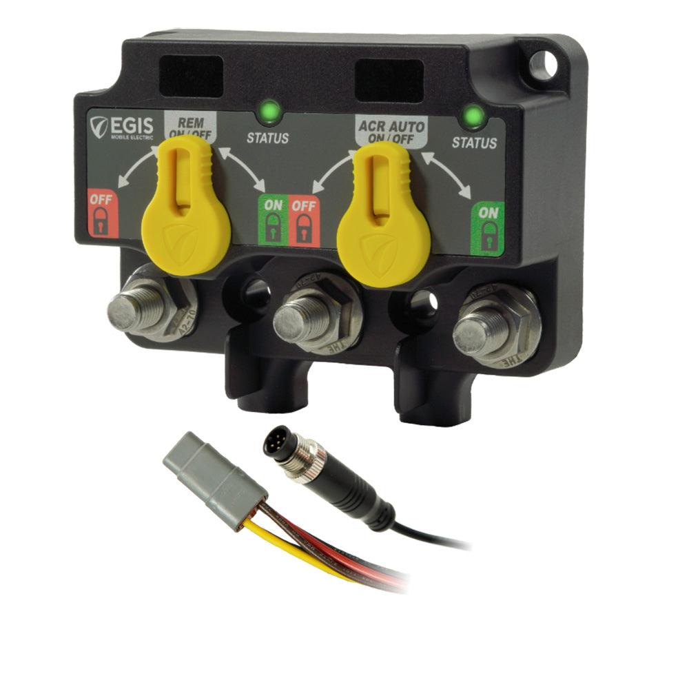 Egis XD NMEA 2000 Dual Relay/VSR w/Knobs 8-Pin DT Connector