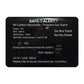 Safe-T-Alert 25 Series Surface Mount Dual Carbon Monoxide/Propane Alarm - 12V Hardwire - Black