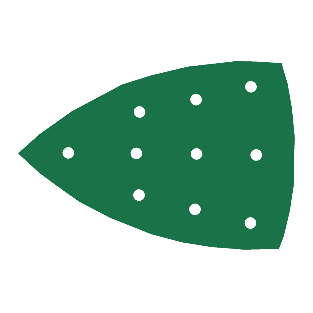 RUPES PROCUT Film Delta Abrasive Sheet 100mm x150mm (4" x 6") - 10 Holes - P120 Grit *Box of 100pcs