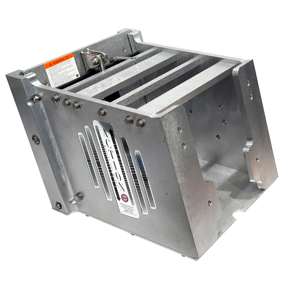 Bob's Machine 16" Setback Action Series Hydraulic Jack Plate - Silver