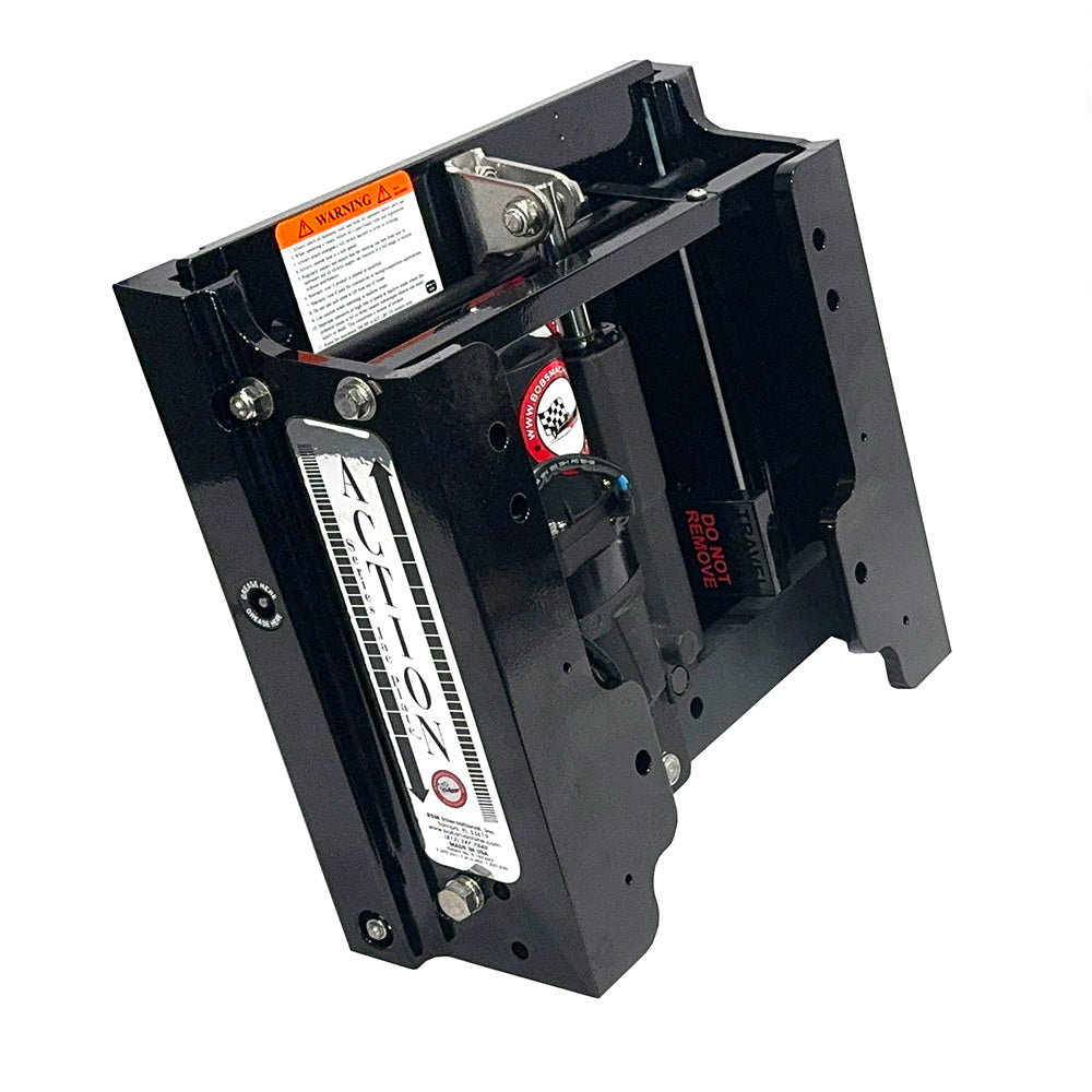 Bob's Machine 6" Setback Action Series Hydraulic Jack Plate - Gloss Black