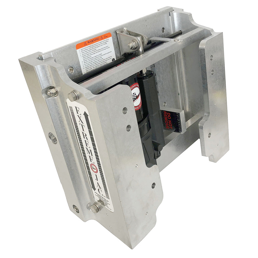 Bob's Machine 6″ Extreme Gen 3 Action Series Jack Plate - Silver