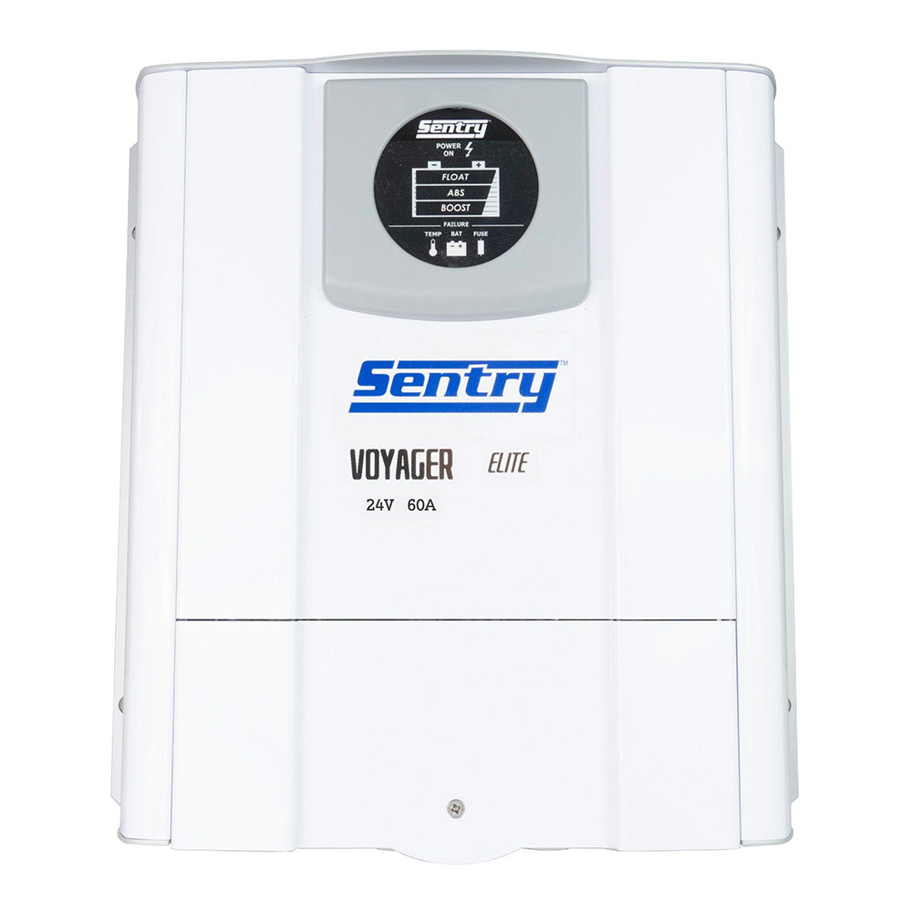 Sentry Voyager Elite Battery Charger 24V - 60A - 115/230V Input - 3 Bank