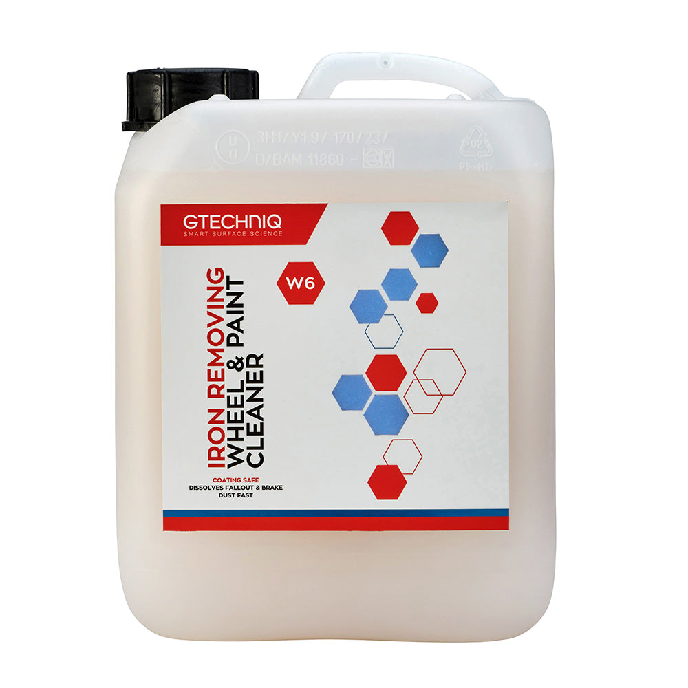 Gtechniq Auto W6 Iron Removing Wheel & Paint Cleaner - 5 Liter