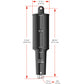 Lenco 2 1/4in Stroke XD Actuator 3/8in 12V