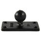 RAM Mount 1.5" x 3" Rectange Base w/1" Ball