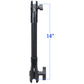 RAM Mount 14" Long Extension Pole w/1" and 1.5" Single Open Socket