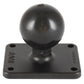 RAM Mount 2" x 2.5" Rectangle Base w/1.5" Ball