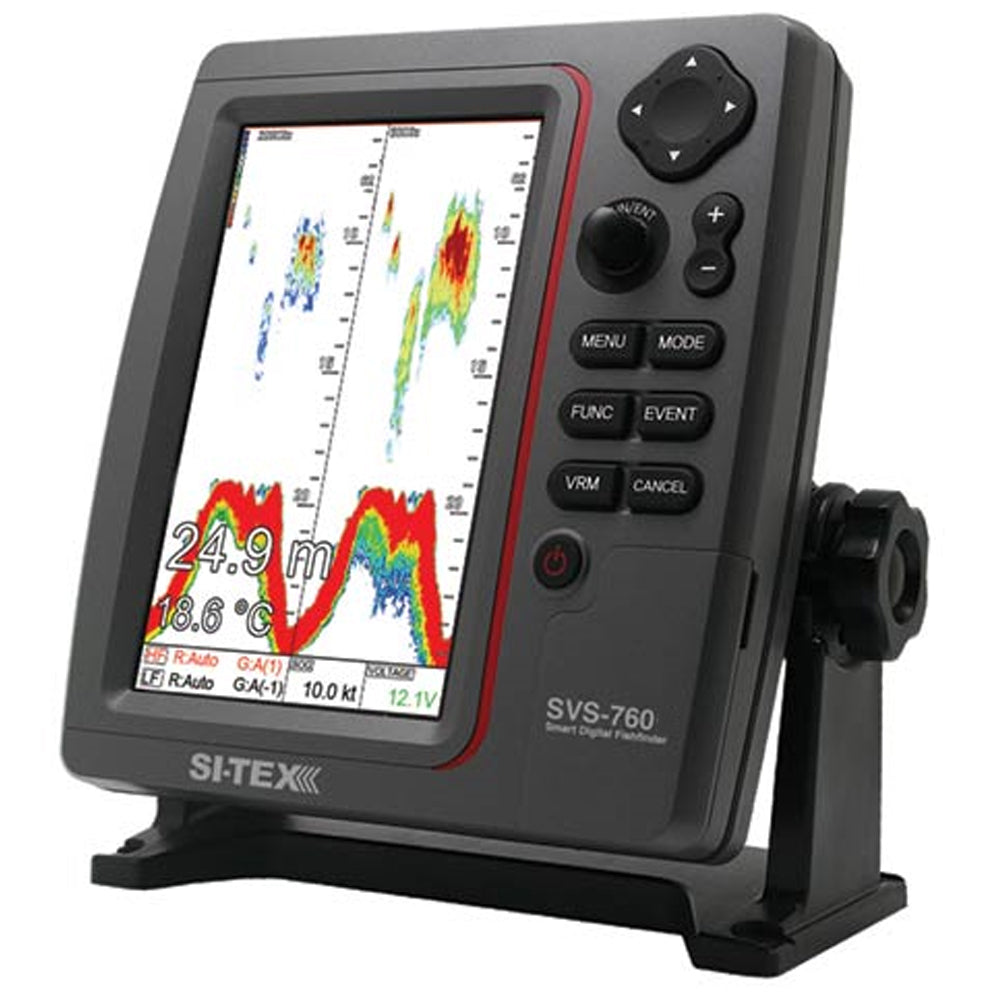 Sitex SVS-760 7in Color LCD Fishfinder