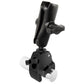RAM Mount 1" Ball Standard Length Double Socket Arm w/Medium Tough-Claw™ Base