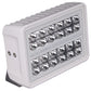 Lumitec Maxillume H120 Flood White LED Trunnion Mount White Finish 12/24v