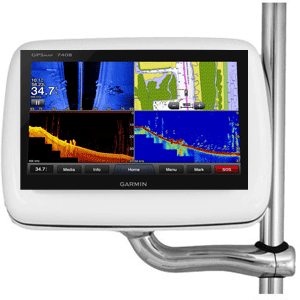 NAVPOD RMX4800-20 Railmount for Garmin 7408/7608