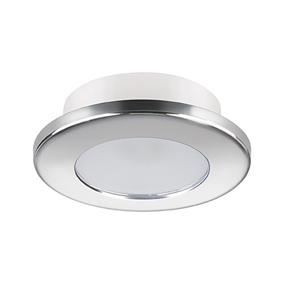 Quick Ted C Downlight - Warm White - Stainless Steel - Round Bezel - 2W - IP66