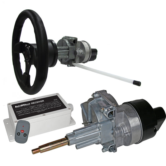 Intellisteer INTTYPES Steering System For Mechanical Steered Boats Straight Shaft Helms