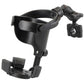 RAM Mount RAM Level Cup™ XL with Torque™ 3/4" – 1" Diameter Rail Base and Short Arm