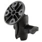 RAM Mount Composite 1" Ball Short Length Double Socket Arm w/2.5" Round Base Including AMPs Hole Pattern