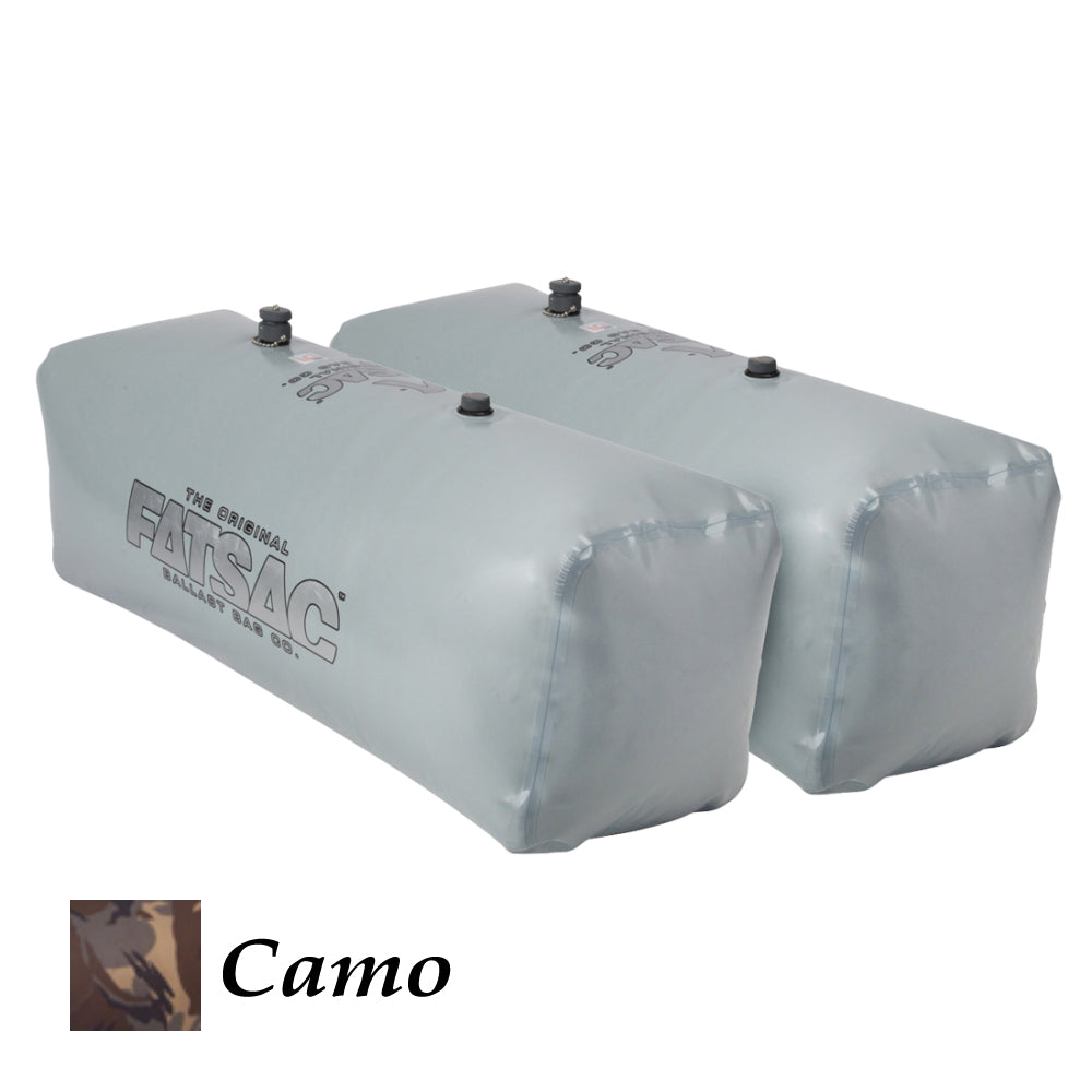 FATSAC V-drive Fat Sacs - Pair - 400lbs Each - Gray