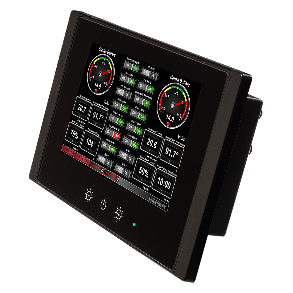 Maretron TSM810C 8in Vessel Monitoring and Control Touch Scrteen Display