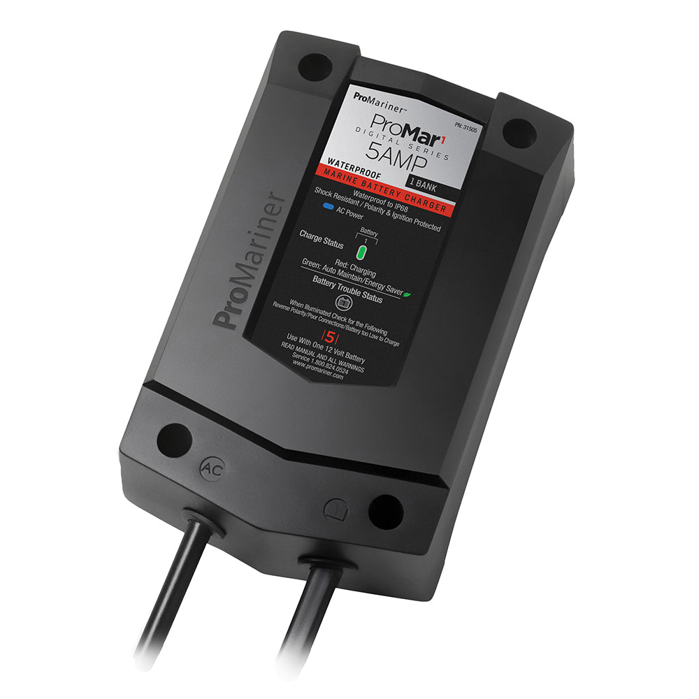 ProMariner ProMar 1 DS 5 Amp 1 Bank Battery Charger