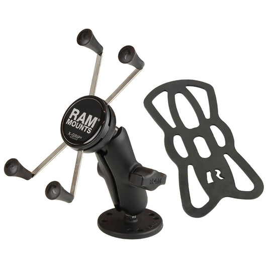 RAM Mount X-Grip® Large Phone Mount with Drill-Down Base