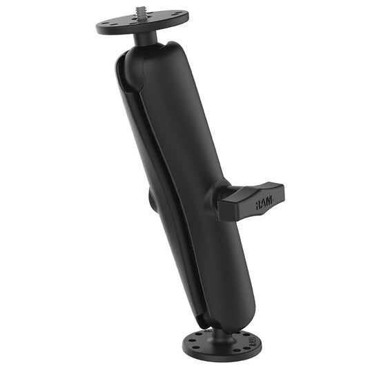 RAM Mount RAM® Double Ball Mount w/1/4"-20 Male Thread - Long Arm