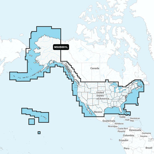 Garmin NSUS001L Navionics+ U.S. & Coastal Canada microSD