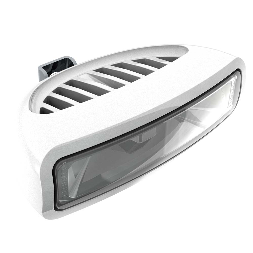 Lumitec Caprera3 Flood Light White/Red LEDfts Dimmable Bracket Mount White 12/24v