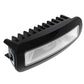 Lumitec Capri3 Flood Light White LEDfts Non-Dimmable Flush Mount Black 12/24v