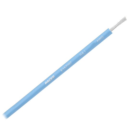 Pacer Light Blue 16 AWG Primary Wire - 25'