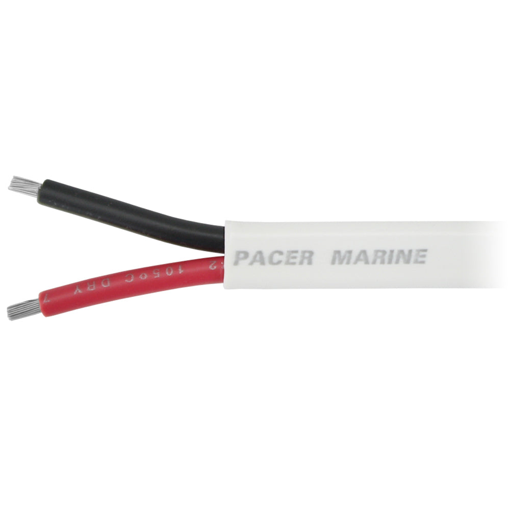 Pacer 14/2 AWG Duplex Cable - Flat Cable - Red/Black - 1,000'