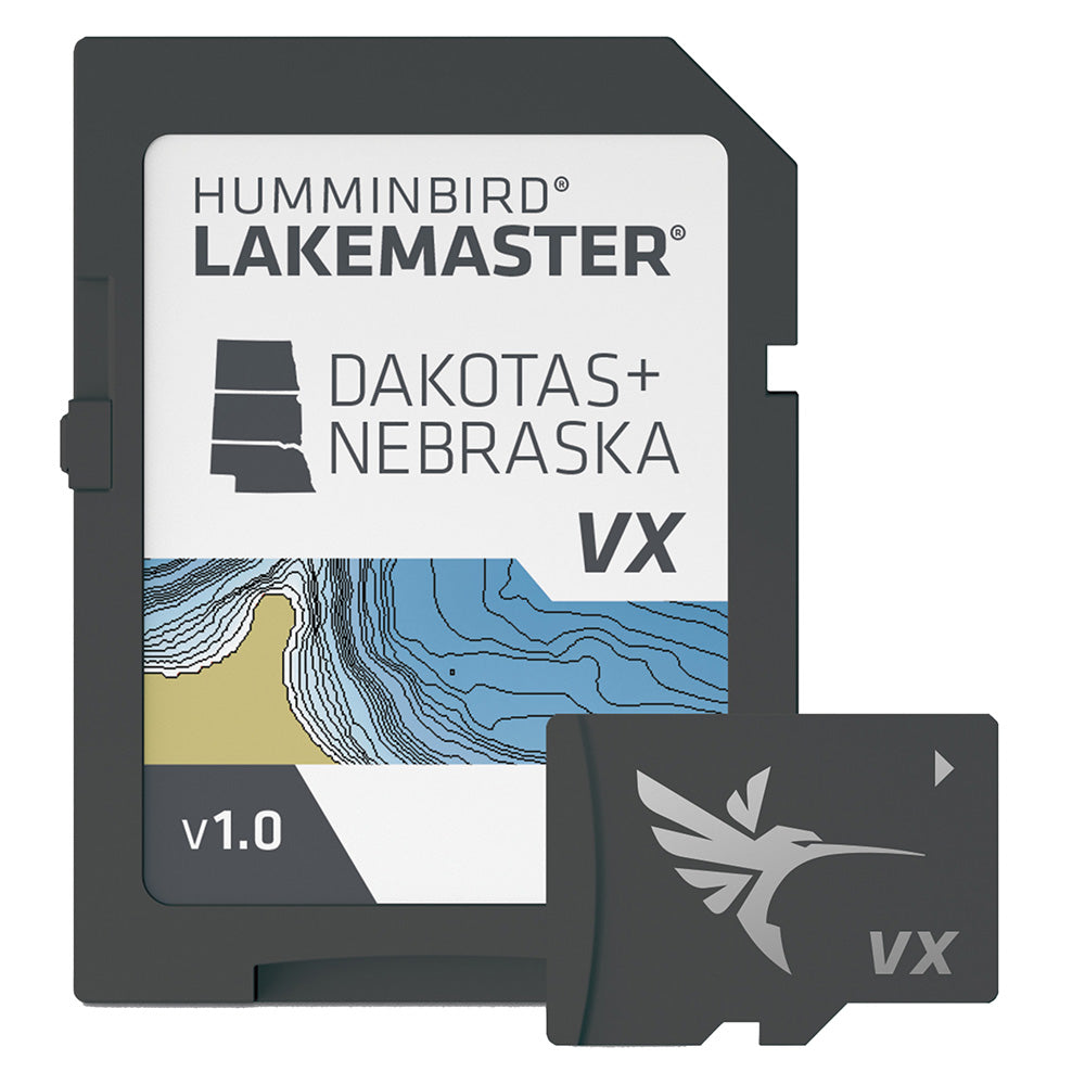 Humminbird Lakemaster VX Dakotas and Nebraska microSD