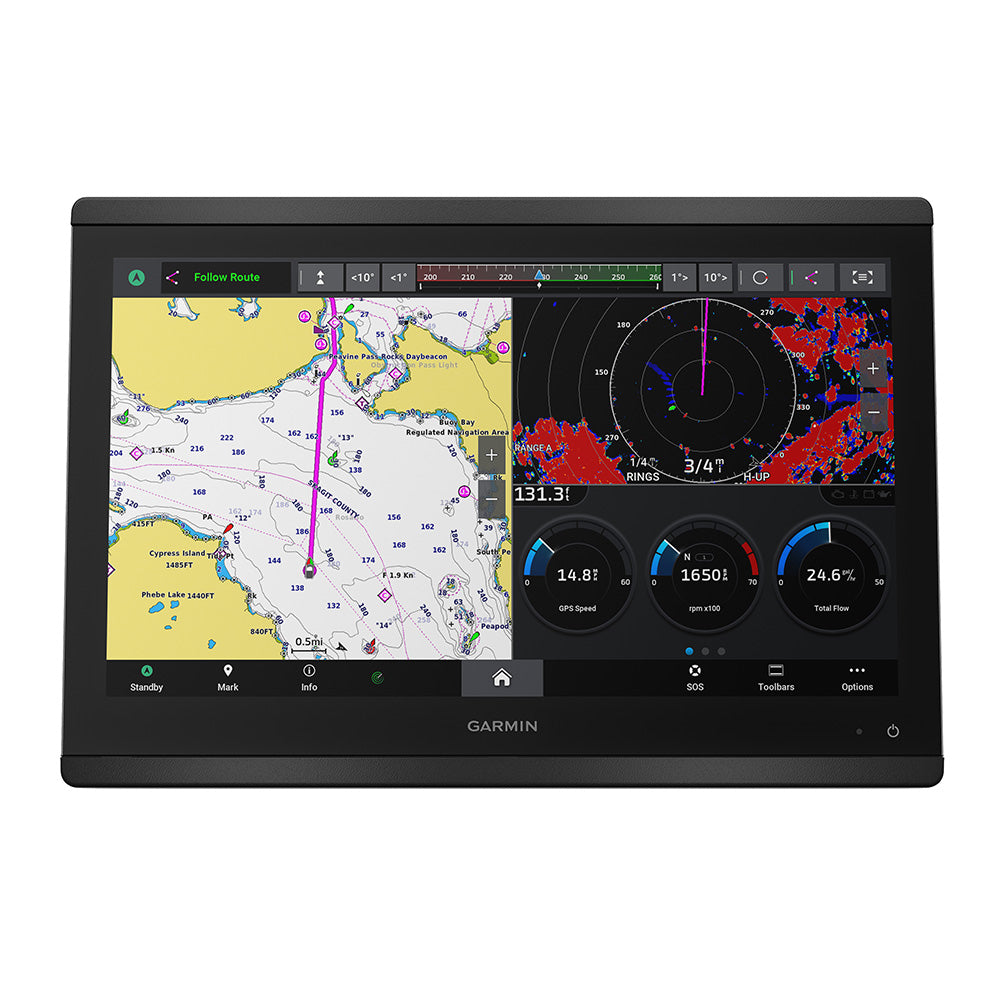 Garmin GPSMAP8616 16in Plotter With US and Canada GN+