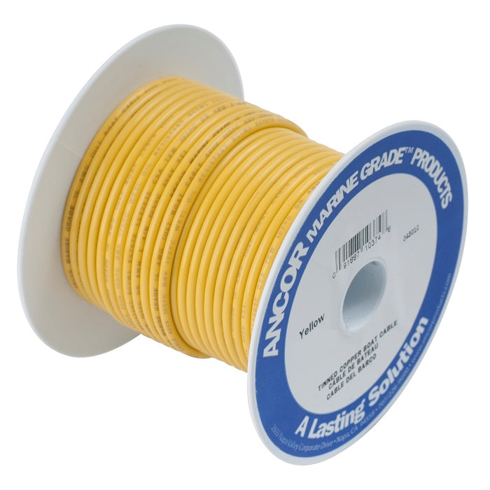 Ancor #8 Yellow 250ft Spool Tinned Copper
