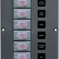 Blue Sea Water-Resistant 12V 6 Circuit Breaker Switch Panel