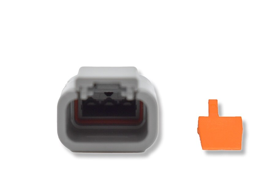 Bluewater 3 Position DTM Female Connector W/ Wedge Lock
