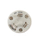 Hubbell HBL328DCPW 30A 28V DC Locking Connector Male White