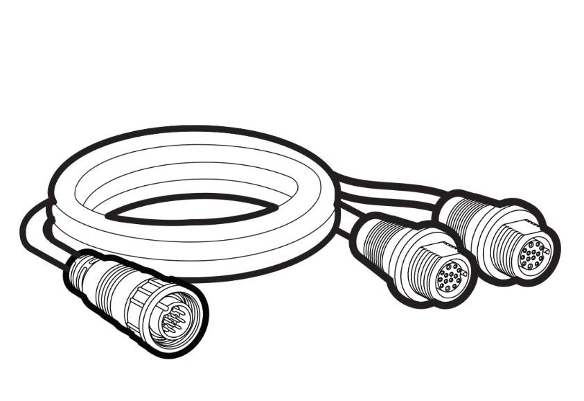 Humminbird 14-M-SIDB-Y Cable