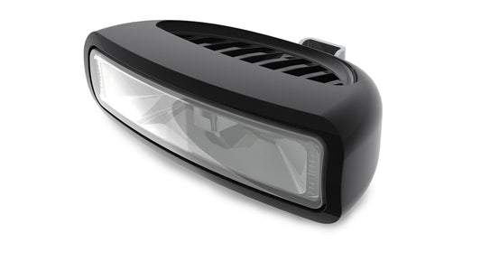 Lumitec Caprera3 Flood Light White LEDfts Dimmable Bracket Mount Black 12/24v