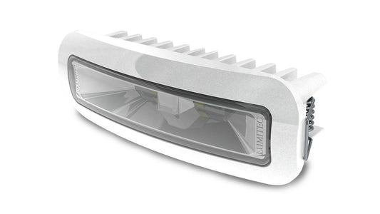 Lumitec Capri3 Flood Light White/Blue LEDfts Dimmable Flush Mount White 12/24v