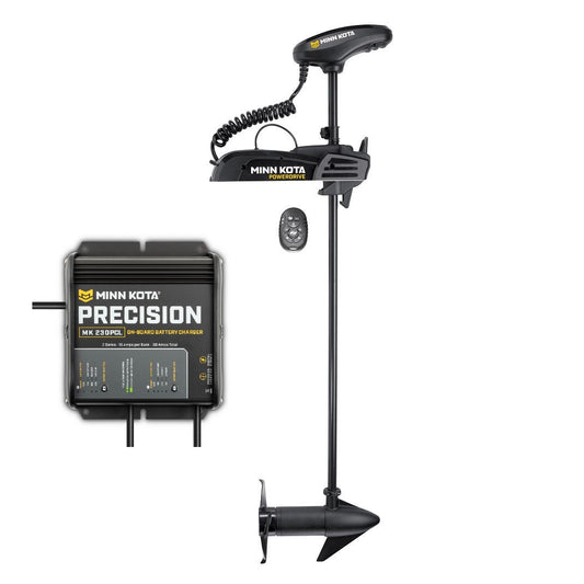 Minn Kota Powerdrive 55 54in with Micro Remote With MK230PCL Charger
