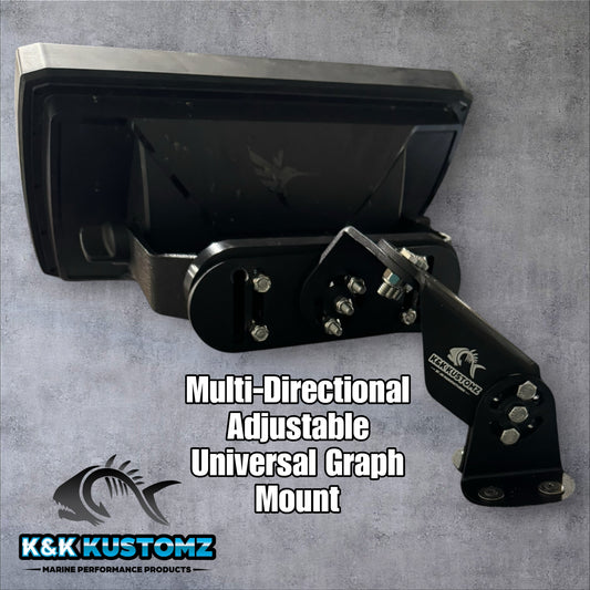 K AND K KUSTOMZ MULTI-DIRECTIONAL ADJUSTABLE UNIVERSAL GRAPH MOUNT