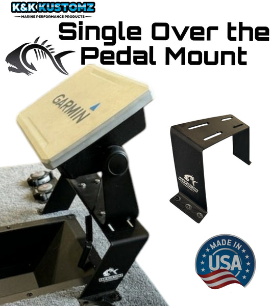 K and K Kustomz Single Over the Pedal Mount